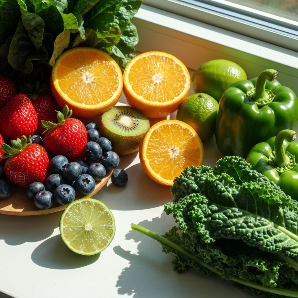 Natural vitamin sources from plants